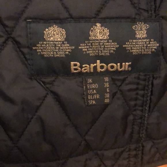Barbour Quited Jacket Black - Picture 5 of 6